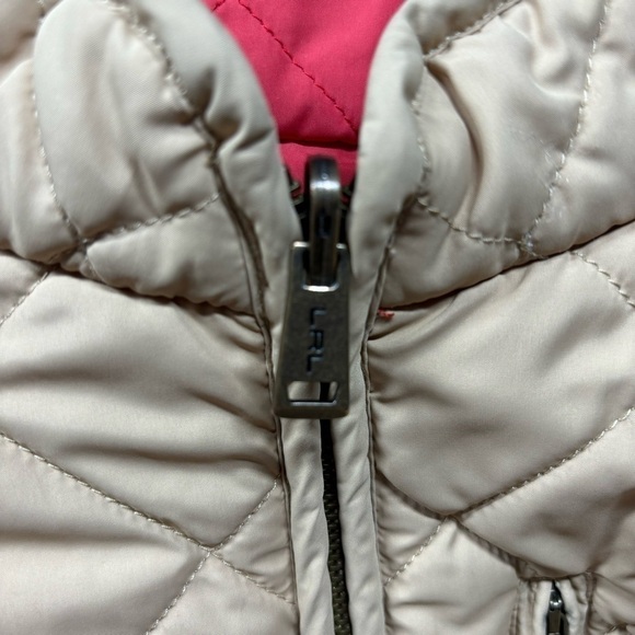 Lauren Ralph Lauren Vest Womens Small Reversible Classic Quilted Outerwear Red - Picture 3 of 9